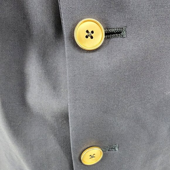 Christian Dior Le Connaisseur Mens 40R Blazer Navy Pure Virgin Wool - Picture 9 of 13